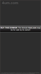 Mobile Screenshot of 4um.com