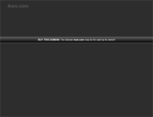Tablet Screenshot of 4um.com
